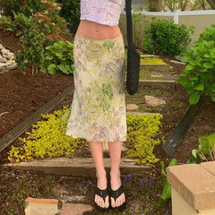 Voguable Plaid Skirt Women Y2k Retro Straight Skirts Double Layer Mesh E Girl 2000s Harajuku Aesthetic High Waist Skinny Streetwear Skirt voguable