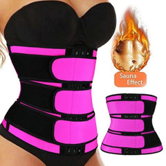 Voguable Bullpiano Shaperwear Waist Trainer Neoprene Belt Waist Cincher Body Shaper Tummy Control Strap Fitness Fat Burning Belt voguable