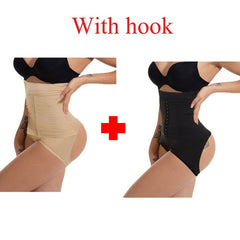 Slimming Body Shaper Waist Trainer Bodysuit Women Push Up Butt Lifter Strap Waist Cincher Tummy Control Panties Shapewear voguable