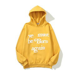 Voguable  Kanye West Pullover Fleece Hoodies Kendall Jenner Print Sweatshirt Stranger Things Foaming Printing Hoodies Streetwear Men voguable