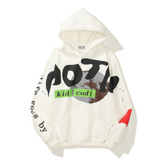 Voguable  Kanye West Pullover Fleece Hoodies Kendall Jenner Print Sweatshirt Stranger Things Foaming Printing Hoodies Streetwear Men voguable