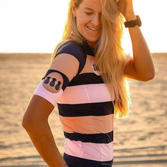 trespinas Short sleeve shirts women's quick dry Jersey bib shorts summer cycling Jersey pro aero maillot outdoor Run Sports kit voguable