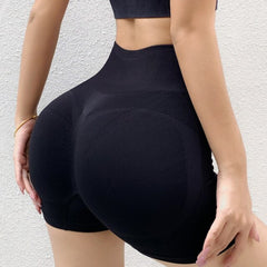 Sexy Booty Push Up Sport Yoga Shorts Women Fitness Spandex High Waist Gym Shorts Seamless Running Biker Short Leggings voguable