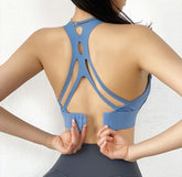 Cloud Hide Sports Bra Women Push Up Underwear Fitness Yoga Tank Crop Top Bras Athletic Vest Gym Shirt Sport Running Sportswear voguable