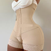 Voguable Full Body Shaper Bodysuit Reductive Girdle Butt Lifter Waist Trainer Slimming Shapewear Post Liposuction Thigh Trimmer voguable