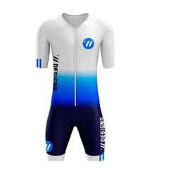 Men Vv Sports Designs Triathlon Power Blue Trisuit Cycling Kits Swimming Sportswear Bicycle Skinsuit Ciclismo Aero Thin Pad Sets voguable
