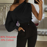 21 Colors Celmia Women Autumn Long Sleeve Shirt 2021 Sexy Off Shoulder Solid Fashion Blouses Casual Tops Elegant Blusas Feminina voguable
