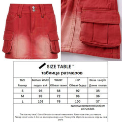 Voguable Streetwear Denim Mini Skirts Women Harajuku Vintage Casual Hight Waist Sexy Lady Clubwear Kawaii Clothes Short Skirts voguable