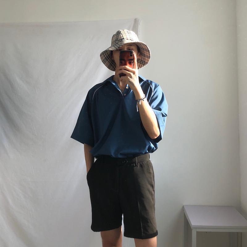 Pantaloni corti con elastico mysite