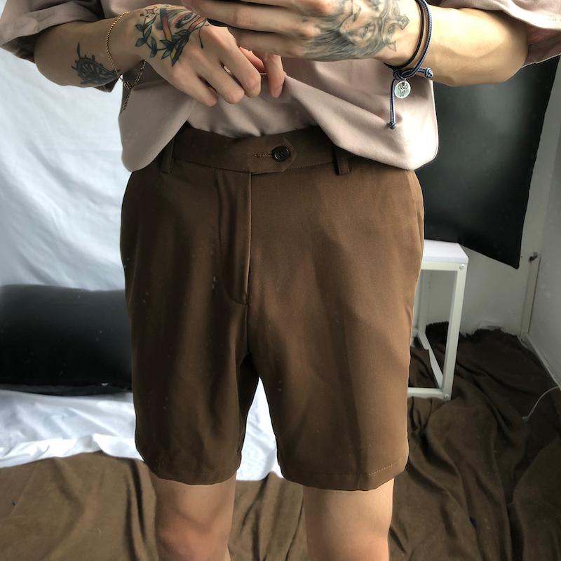 Pantaloni corti con elastico mysite