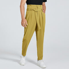 Voguable  American Style Fashion New Men Pantalons Casual Streetwear Trousers Male Lace-up Big Pocket Cargo Long Pants S-5XL voguable