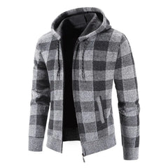 2024 New Autumn Winter Jacket Men Warm Cashmere Casual Wool Zipper Slim Fit Fleece Jacket Men Coat Dress Knitwear Male Coats voguable