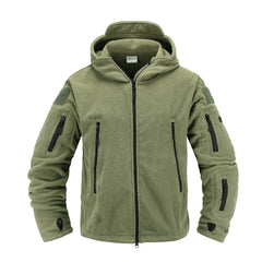 Tactical Fleece Jacket Military Uniform Soft Shell Casual Hooded Jacket Men Thermal Army Clothing voguable