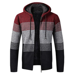 2024 New Autumn Winter Jacket Men Warm Cashmere Casual Wool Zipper Slim Fit Fleece Jacket Men Coat Dress Knitwear Male Coats voguable