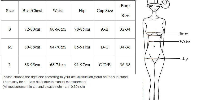 Voguable  Sexy Yellow Floral Print Bikini Set Women Metal 3D Flower Pleate Push Up High Waist Swimsuit Summer Bathing Suit Swimwear voguable