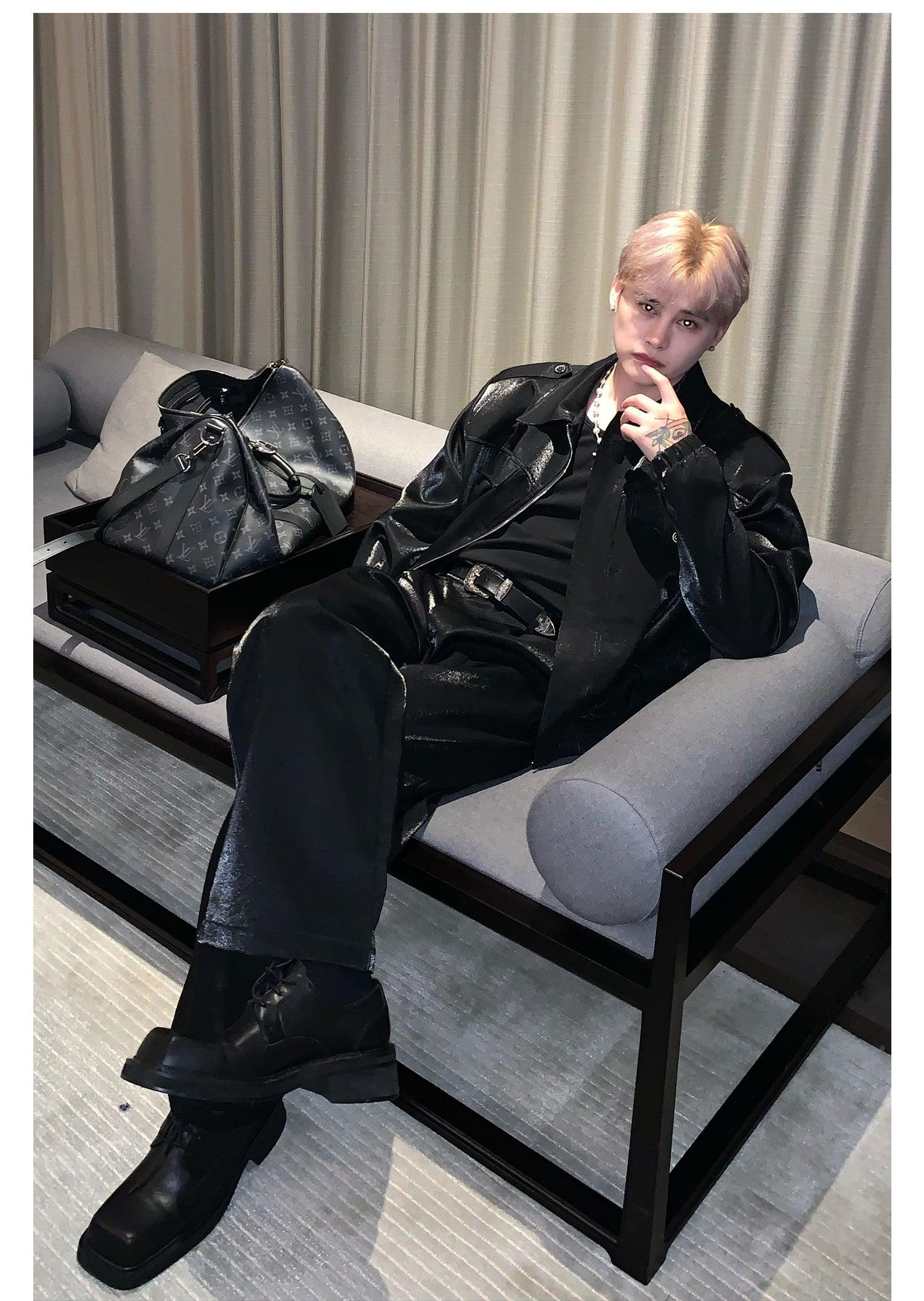 Metallic Sparkly Jacket & Pants Set mysite