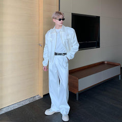 Metallic Sparkly Jacket & Pants Set mysite