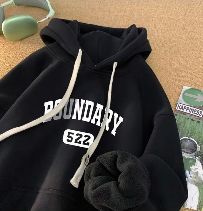 Voguable boy outfits High Quality Sweater Men's Youth Spring Junior High School Students Korean Style Trendy Hoodie American Loose Top voguable