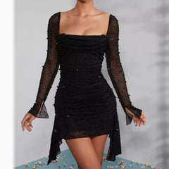Voguable alien invasion dress to impress New Women's Black Pearl Skirt voguable
