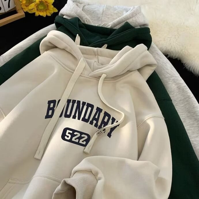 Voguable boy outfits High Quality Sweater Men's Youth Spring Junior High School Students Korean Style Trendy Hoodie American Loose Top voguable