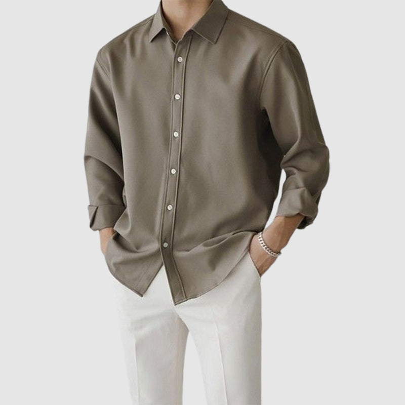 Voguable mens fashion Summer Digital Printing Solid Color Men's Clothing Beach Vacation Holiday Young Men's Fashion Shirt voguable