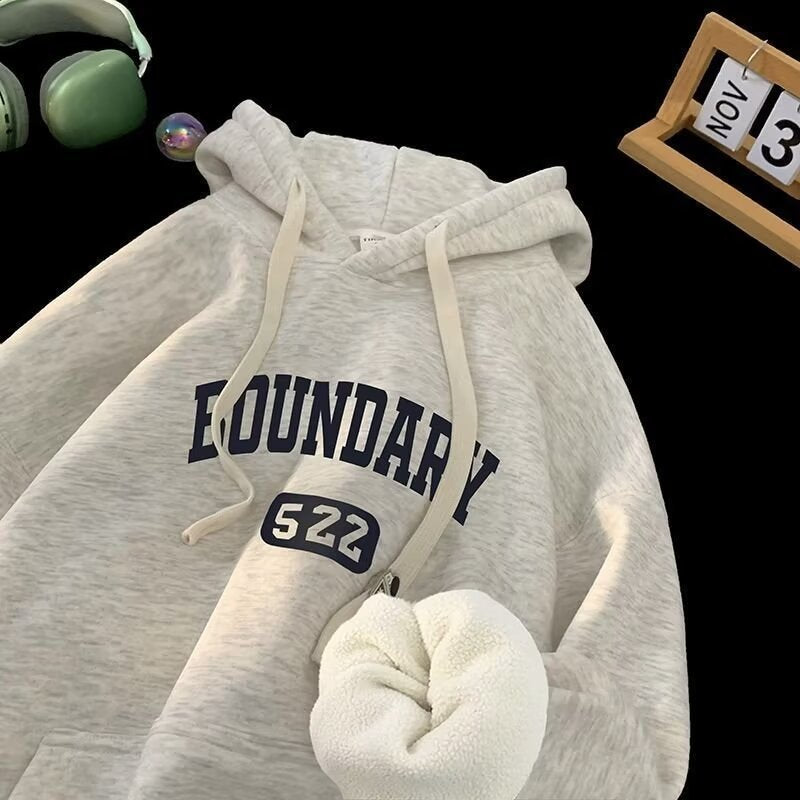 Voguable boy outfits High Quality Sweater Men's Youth Spring Junior High School Students Korean Style Trendy Hoodie American Loose Top voguable