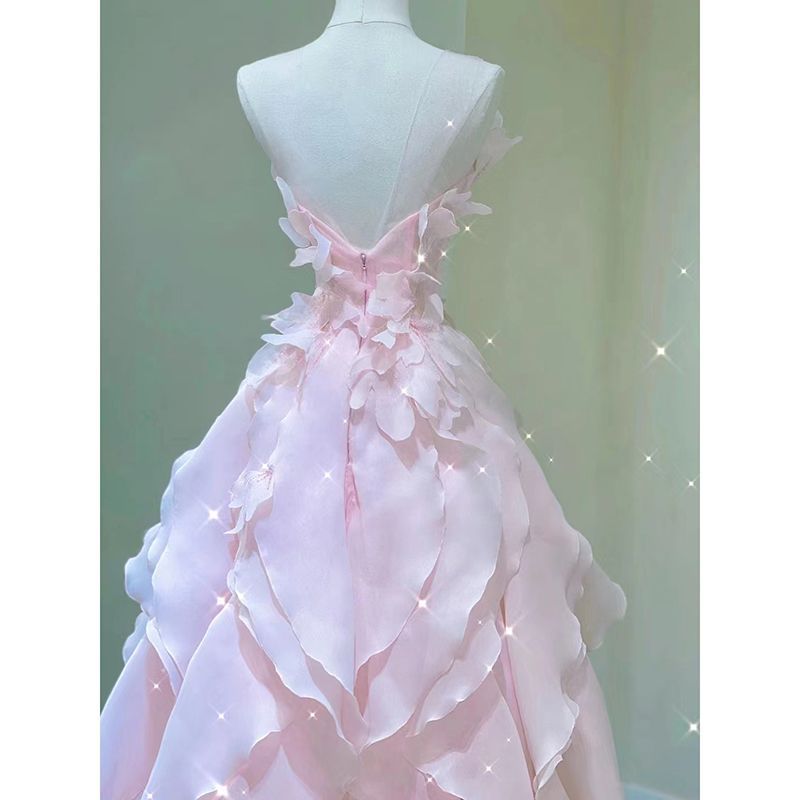 Voguable fruitful fashion dress to impress Evening Dress for Women New Banquet Elegant Host Light Luxury Niche Can Wear at Ordinary Times voguable
