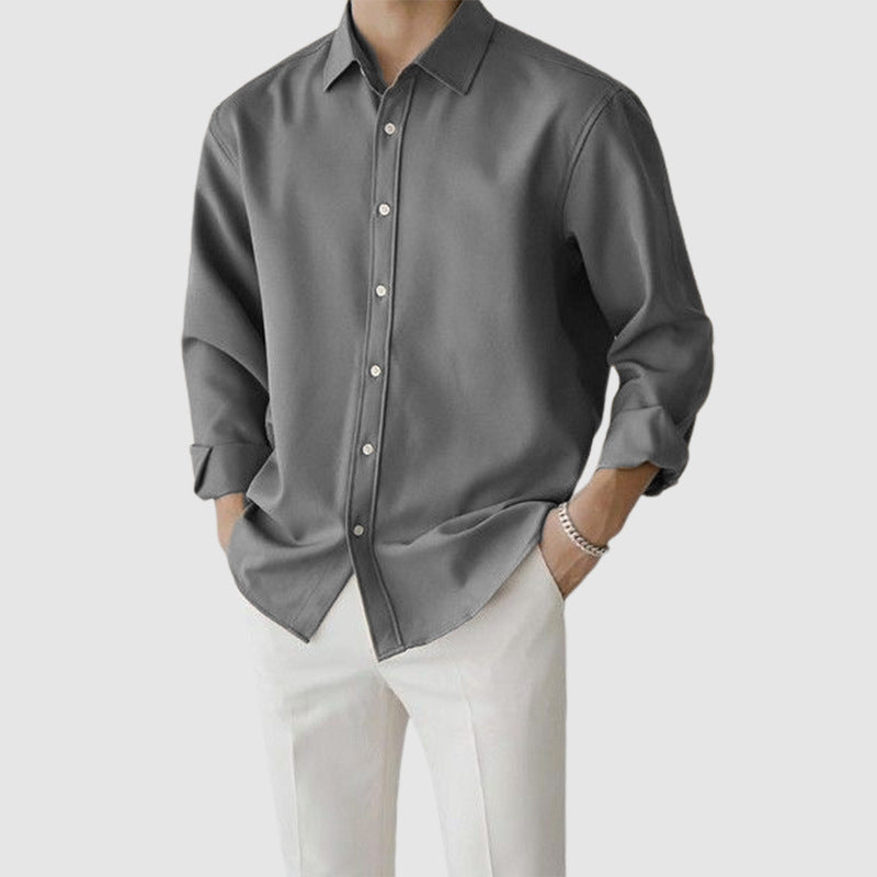 Voguable mens fashion Summer Digital Printing Solid Color Men's Clothing Beach Vacation Holiday Young Men's Fashion Shirt voguable