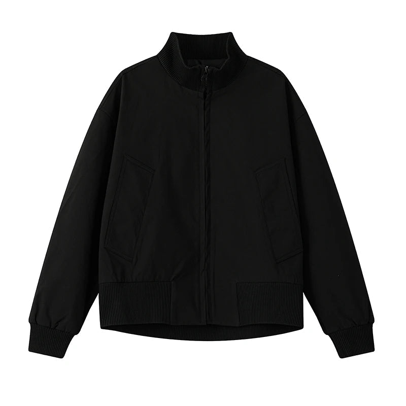 Autumn Short Jacket Men Fashion Casual Baseball Jackets Men Streetwear Hip-hop Loose Bomber Jacket Mens Large Size 4XL voguable