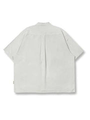 Voguable  Multi Pocket Lapel Shirt Loose Workwear Short Sleeve Button Blouse Men Women Vintage CityBoy Japan Premium Cargo Shirt voguable