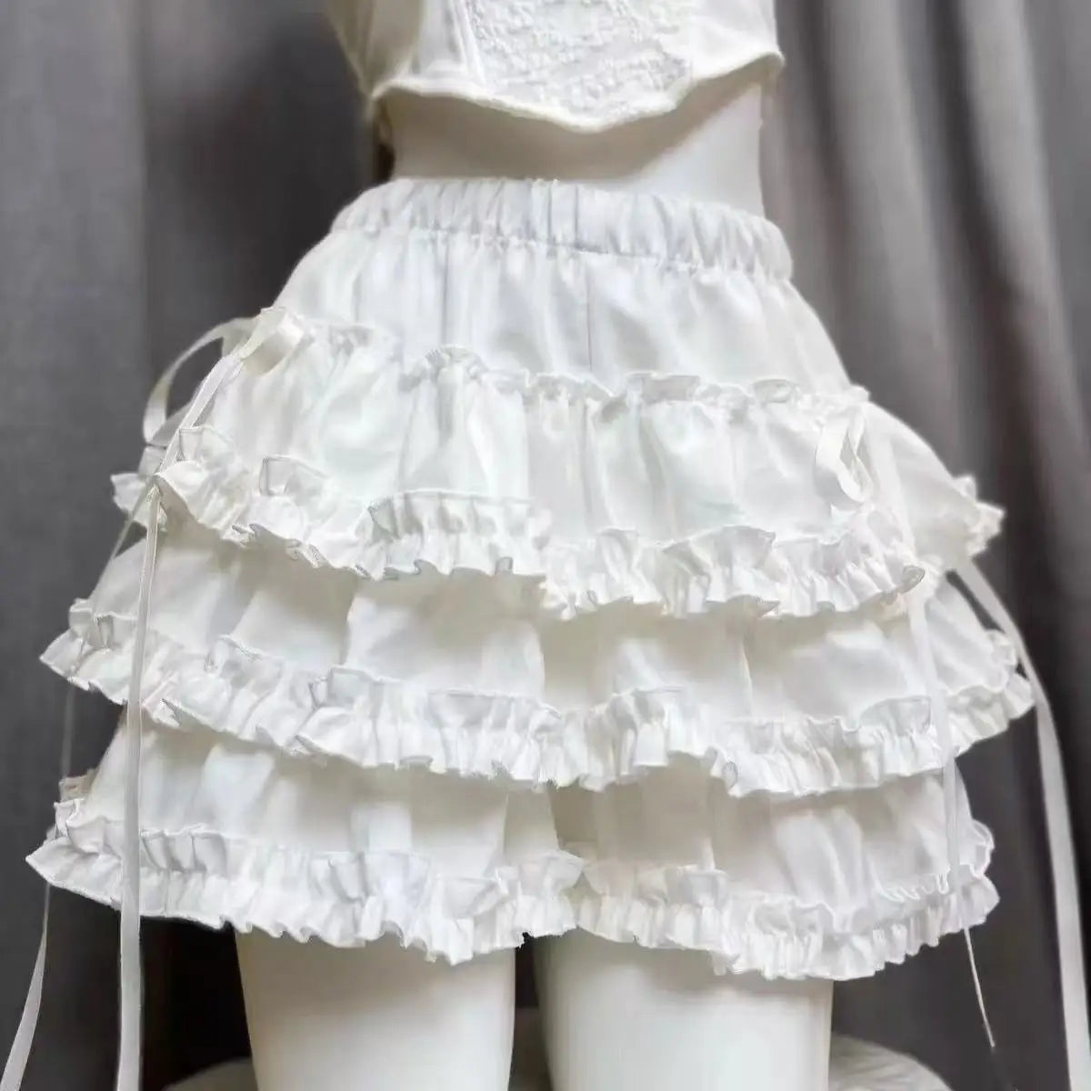 Voguable  Y2K Japanese Kawaii Aesthetic Skirt Women Cute Sweet Flared Mini Skirt Harajuku Casual Street Fashion Daily Wear Short Female voguable