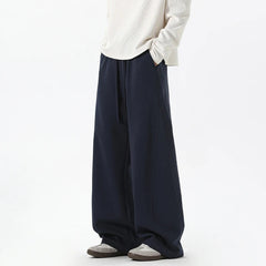 Autumn Casual Pants Men Fashion Black Sports Pants Men Sweatpants Streetwear Hip-hop Loose Wide Leg Pants Mens Joggers Trousers voguable