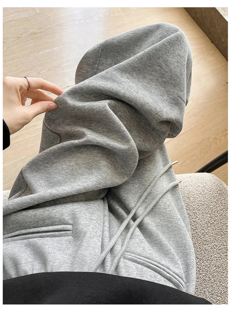 Streetwear Y2K Women Sweatpants Vintage Loose Hip Hop Design Pant Casual Fall Winter High Waist American Retro Bf Trousers voguable