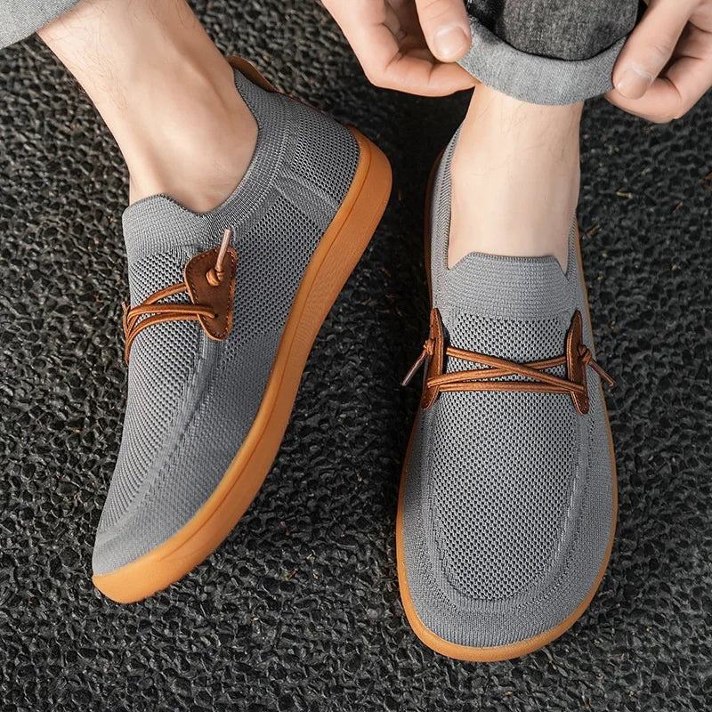 Voguable  Men Casual Dress Sneakers Minimalist Wide Barefoot Shoes Outdoor Comfort Lightweight Leisure Shoes Non Slip Wide Running Shoes voguable
