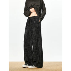 Autumn Casual Pants Men Fashion Retro Straight Pants Men Streetwear Hip-hop Loose Wide Leg Pants Mens Vintage Trousers M-3XL voguable