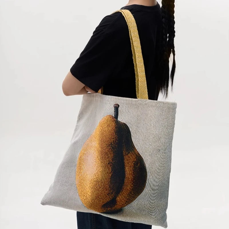 Korean Vintage Print Underarm Bag Office Lady Y2k Aesthetic Fashion Chic Handbags Japanese Casual All Match Shoulder Bags Women voguable