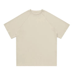 Men Loose Fit T-Shirt Round Neck Classic Casual Summer Cotton Tee Minimalist Basic Undershirt  Fashion Comfort Breathable Top voguable