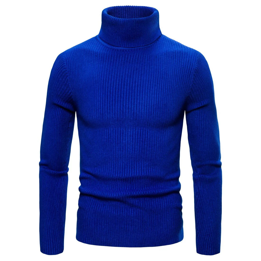 Autumn and Winter  Men's Turtleneck Sweater Male  Version Casual All-match Knitted  Sweater voguable