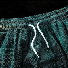 Men Sports Basketball Shorts Casual Loose Quick-Drying Five-Point Pants Mesh Breathable Color Spelling American Straight Shorts voguable