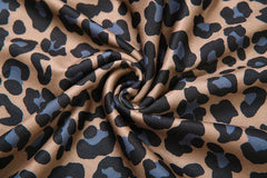 Voguable  Casual Leopard Print Pants Women Fall Sporty Patchwork Stripes Autumn Trend Basic Streetwear Hipster Loose Trousers voguable