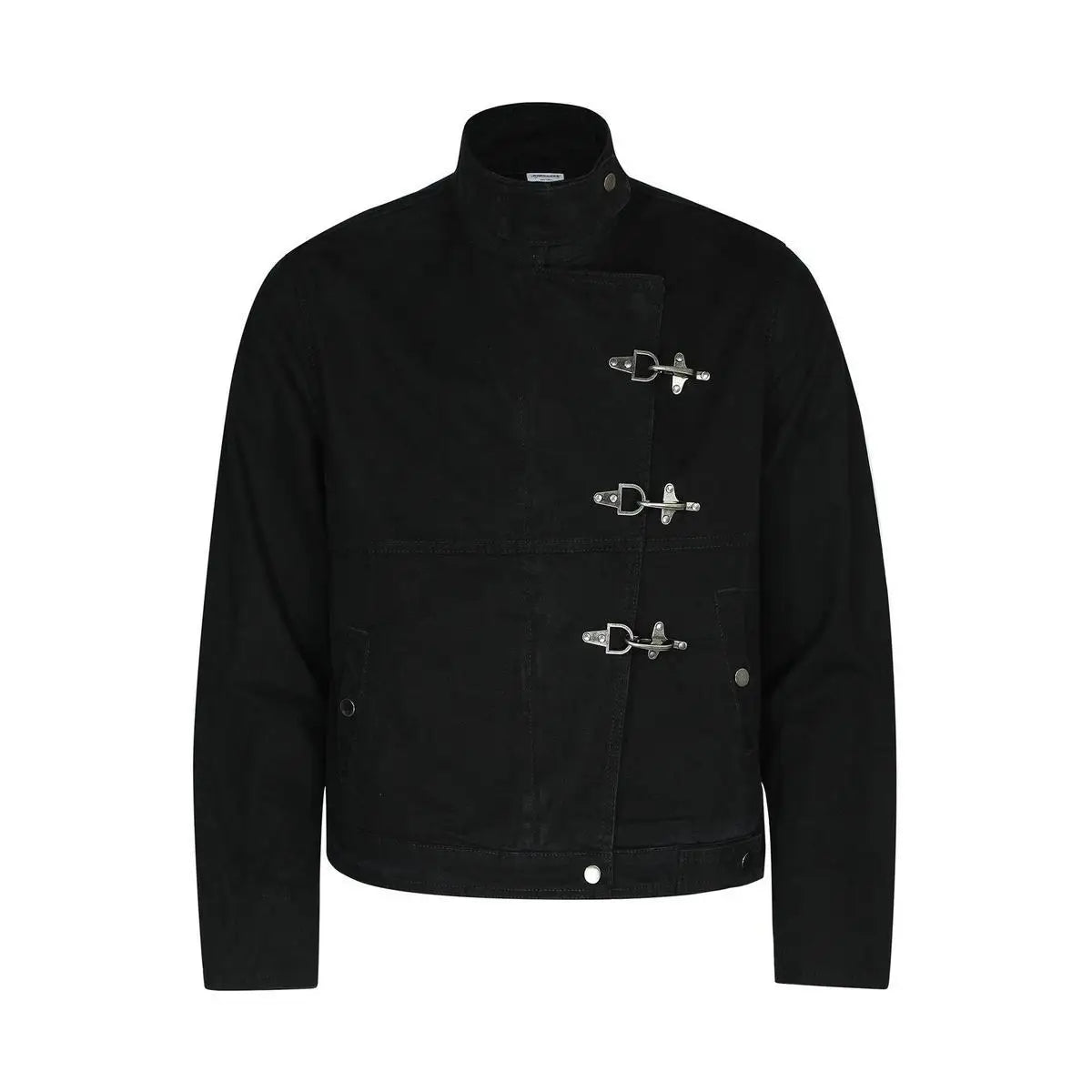 Men's Spring Autumn Deconstructed Splicing Design Jacket 2025 New Retro Workwear Short Men's Trendy High-end Jacket Aesthetic voguable