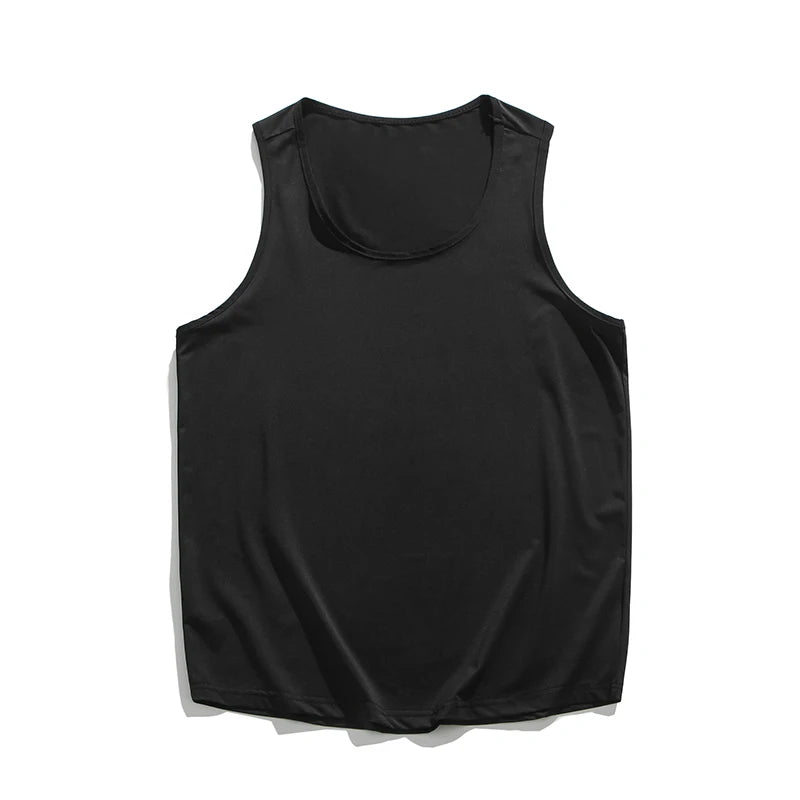 Men Cotton Vest Sweat Absorbing Gym Workout Sportswear Solid Mens Athletic Sleeveless Shirt Activewear Top Casual Training voguable