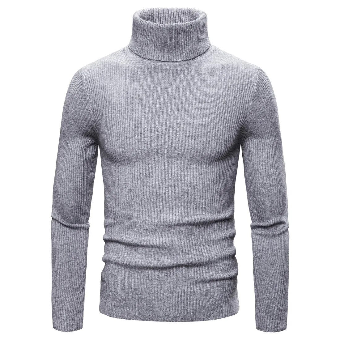 Autumn and Winter  Men's Turtleneck Sweater Male  Version Casual All-match Knitted  Sweater voguable