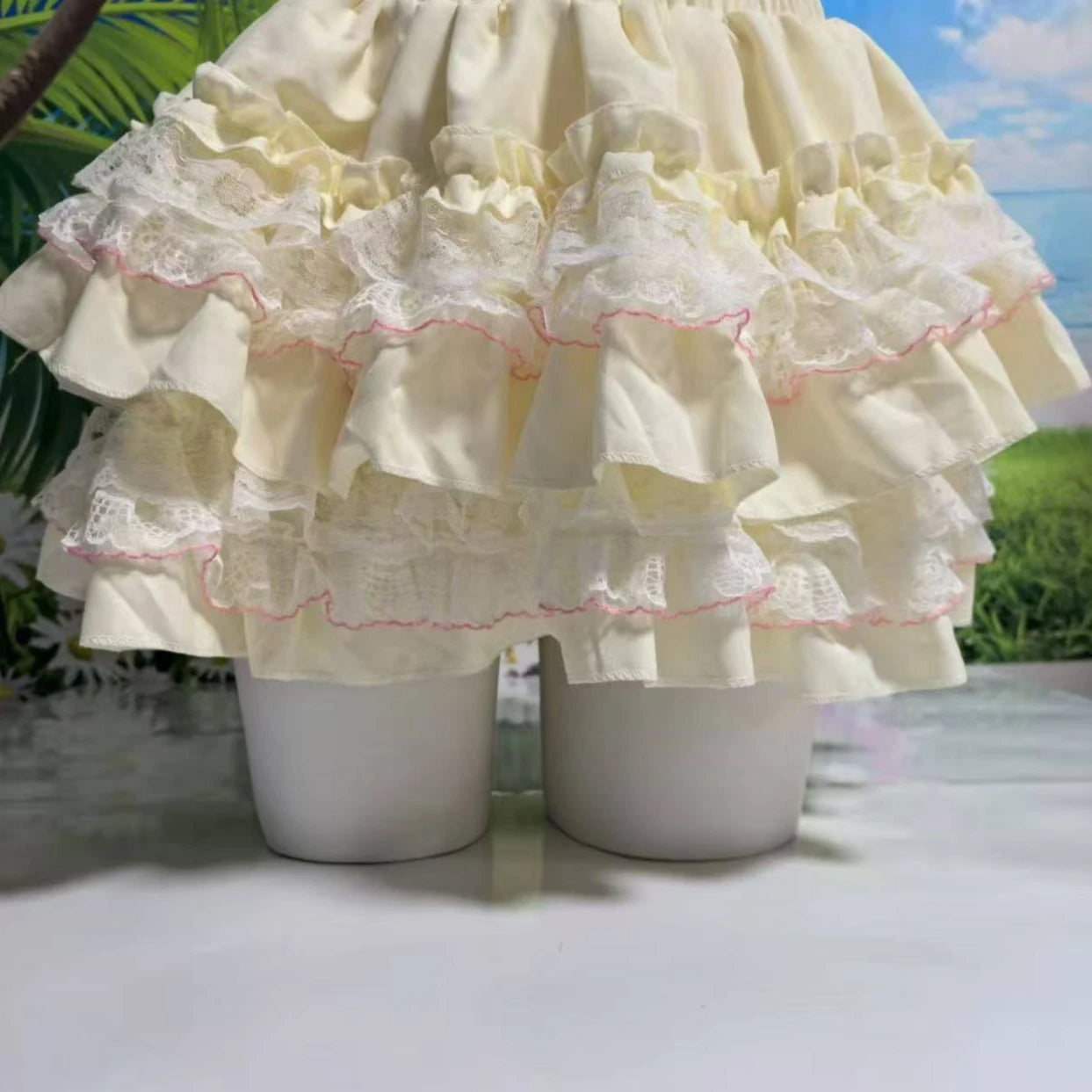 Voguable  Y2K Japanese Kawaii Aesthetic Skirt Women Cute Sweet Flared Mini Skirt Harajuku Casual Street Fashion Daily Wear Short Female voguable