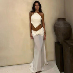 3 Pcs Flower Bikini 2025 Sexy Women Swimsuit Elegant White Swimwear Female Biquini Floral Cover Up Bodysuit Bath Suit Beachwear voguable