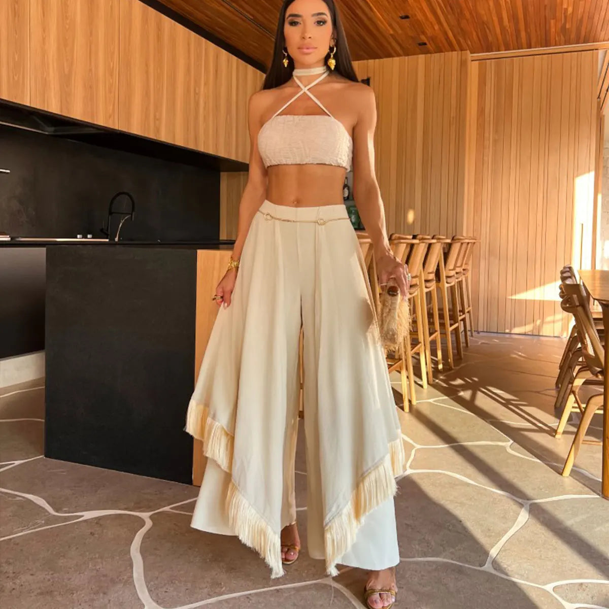 Black Beach Dress Women's Swimsuit Sexy Swimwear Bikini Skirt Female Kimono Beach Outing Pareo Beach Cover Up Bath Suits voguable