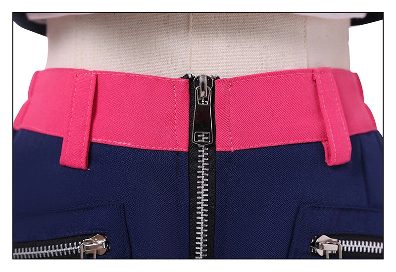 KPop Rumi Cosplay Costume Wig Women Girls Halloween Carnival Comic-con Party Role Playing Outfits voguable