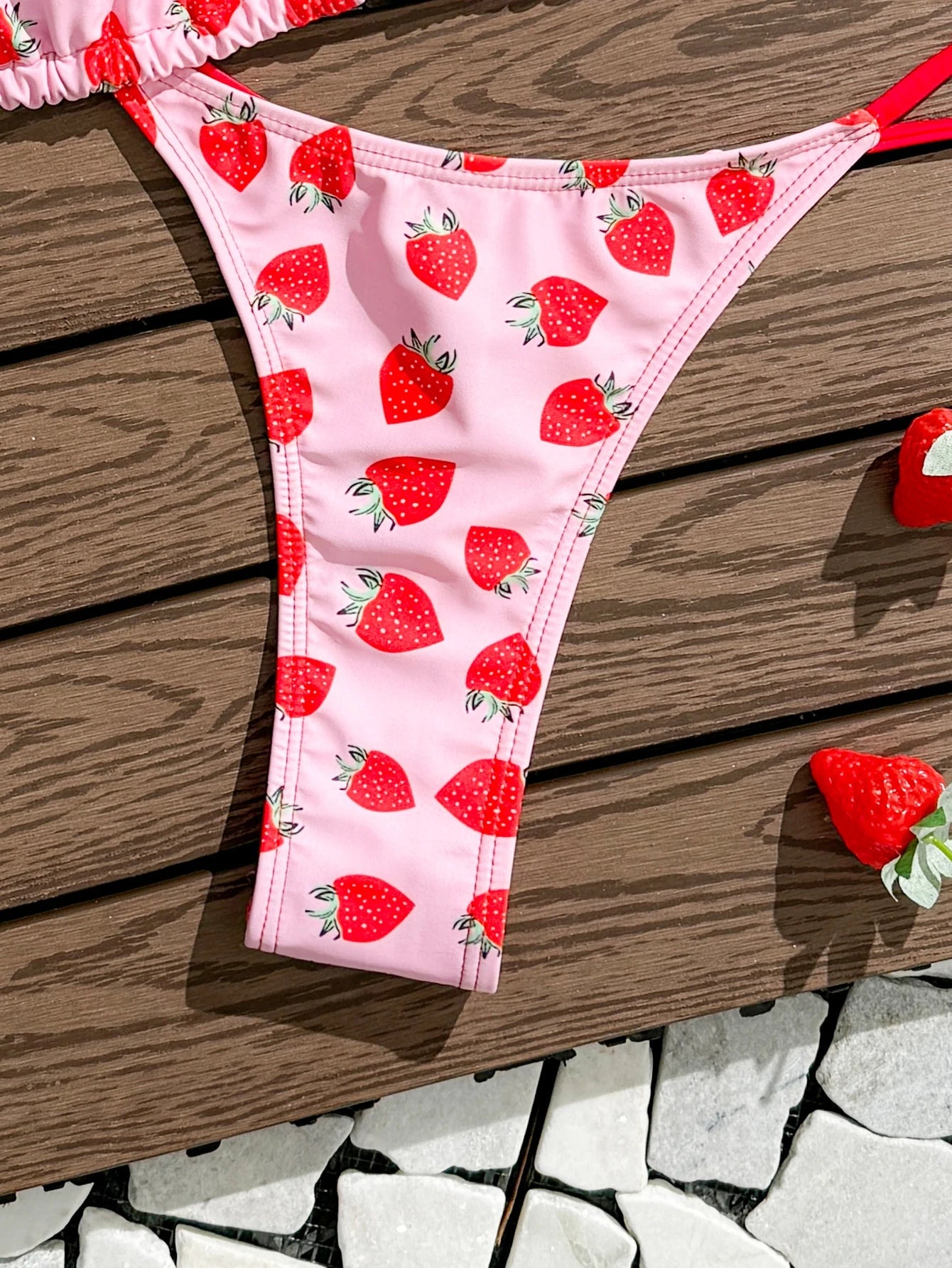 Voguable  Triangle Halter Bikinis Women Printed Swimwear Female Sexy Padded Swimsuit Bathers Bathing Swimming Swim Suit Beachwear voguable