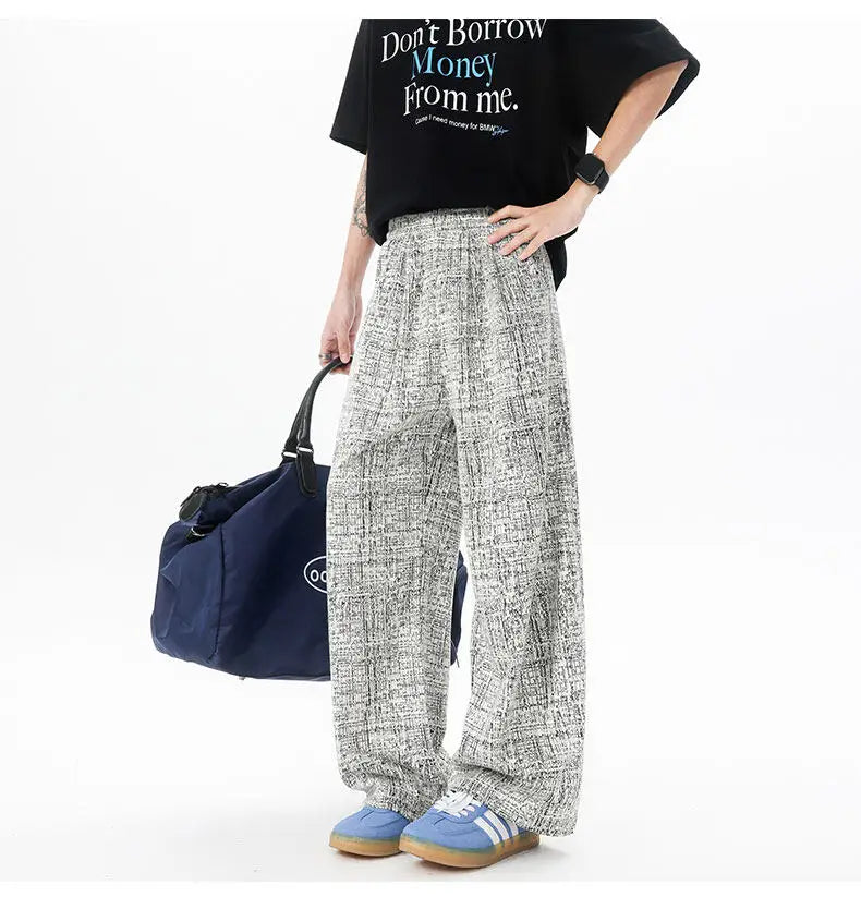 New Design Unisex Straight Leg Casual Pants Breathable Comfortable Novel Fabric Fashion Comfy Trendy Stylish Athleisure Trousers voguable