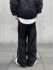 Y2K Men Streetwear Chic Cargo Korean Harajuku Casual Parachute Tech Pants for Women Sweatpants Wide Leg Joggers Trousers Clothes voguable